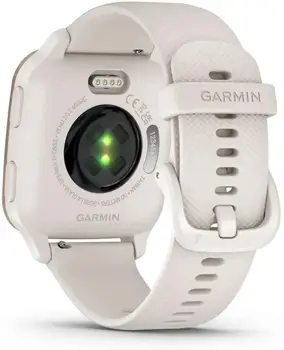  Смарт-часы Garmin Venu Sq 2 – Music Edition Peach Gold Al. Bezel w. Ivory Case and S. Band (010-02700-01/11)