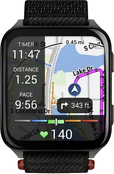 Смарт-годинник Garmin Venu X1 Black with Slate Titanium Caseback and Black ComfortFit Nylon Band (010-02980-00/02)