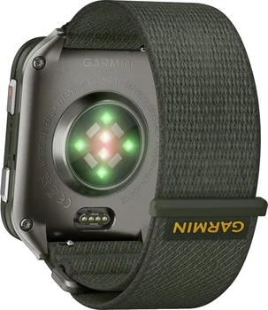 Смарт-годинник Garmin Venu X1 Moss with Titanium Caseback and Moss ComfortFit Nylon Band (010-02980-01/03)