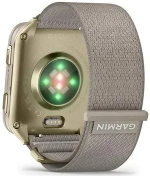 Смарт-часы Garmin Venu X1 Soft Gold Titanium and French Grey Nylon (010-02980-33/08/09)