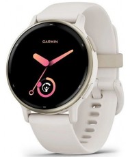 Смарт-часы Garmin Vivoactive 5 Cream Gold Aluminum Bezel with Ivory Case and Silicone Band (010-02862-11)