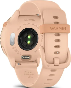 Смарт-годинник Garmin Vivoactive 6 Metallic Pink Dawn with Pink Dawn Band (010-02985-03/43)