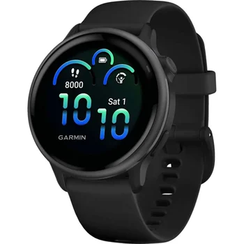 Смарт-часы Garmin Vivoactive 6 Slate with Black Band (010-02985-00/40)