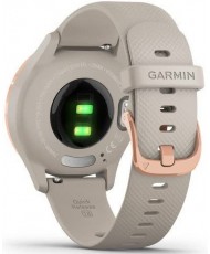 Смарт-годинник Garmin Vivomove 3s Rose Gold Stainless Steel Bezel w. Light Sand and Silicone B. (010-02238-02)