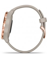 Смарт-часы Garmin Vivomove 3s Rose Gold Stainless Steel Bezel w. Light Sand and Silicone B. (010-02238-02)