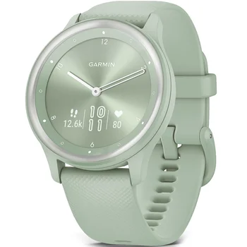 Смарт-годинник Garmin Vivomove Sport Cool Mint Case and S. Band w. Silver Accents (010-02566-03)