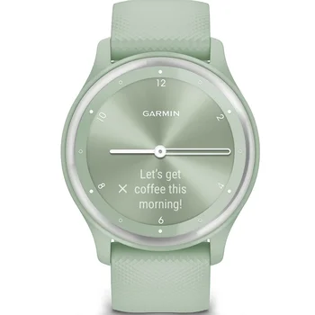 Смарт-годинник Garmin Vivomove Sport Cool Mint Case and S. Band w. Silver Accents (010-02566-03)