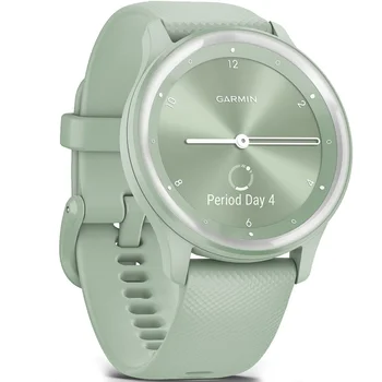 Смарт-годинник Garmin Vivomove Sport Cool Mint Case and S. Band w. Silver Accents (010-02566-03)