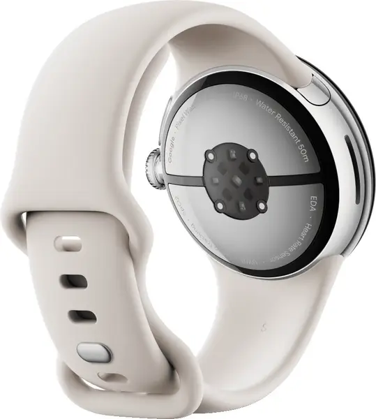 Смарт-часы Google Pixel Watch 3 45mm Wi-Fi Polished Silver Case