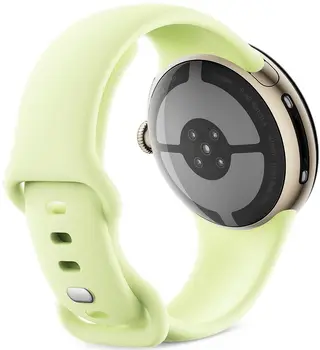 Смарт-часы Google Pixel Watch 4 41mm LTE Champagne Gold Aluminum case / Lemongrass Active Band