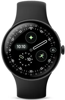 Смарт-часы Google Pixel Watch 4 45mm Matte Black Aluminum case / Obsidian Active Band