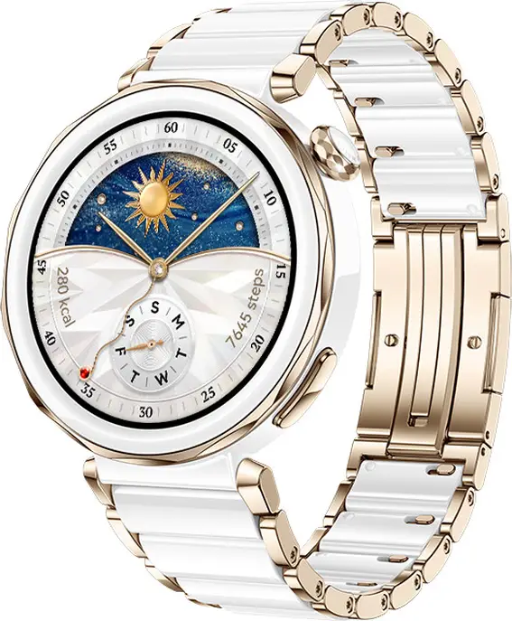 Смарт-часы HUAWEI Watch GT 5 Pro 42 mm Ceramic White - купить по