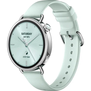 Смарт-годинник Xiaomi Watch S4 41mm Fluororubber Strap Mint Green (BHR080CGL)