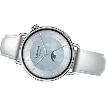 Смарт-годинник Xiaomi Watch S4 41mm Leather Strap White (BHR07VUGL)