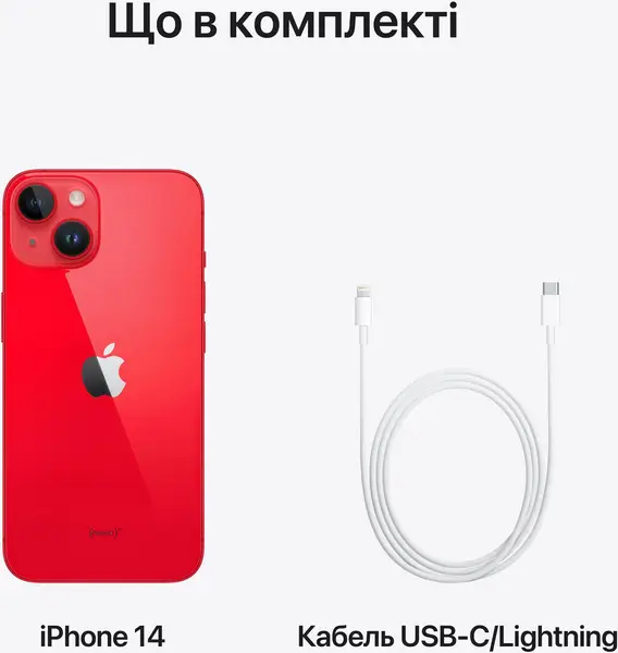Смартфон Apple iPhone 14 Plus 128GB Product Red (MQ513