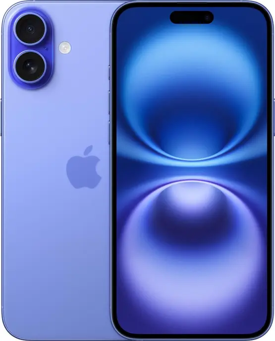 【美品】iPhone 16Plus 128GB Ultramarine Смартфон Apple iPhone 16 Plus 128GB Ultramarine (MXVX3) - купить