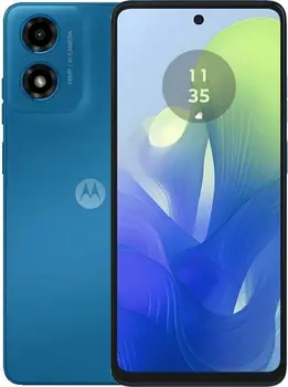 Смартфон Motorola G04 4/64GB Satin Blue (PB130045)