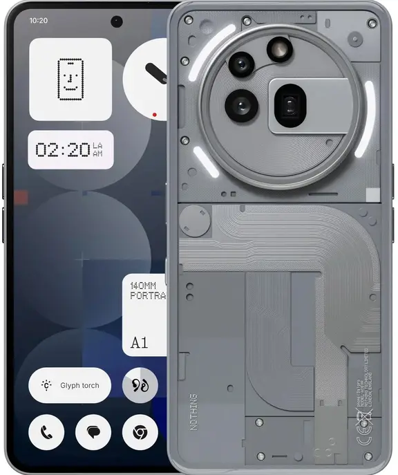 Nothing Phone (3a) Pro グローバル版 Смартфон Nothing Phone (3a) Pro 12/256GB Gray (Global Version