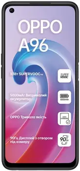 Смартфон OPPO A96 6/128GB Starry Black (Global Version) #42783