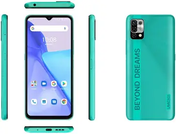 Смартфон UMIDIGI Power 5 3/64GB Jade Green (Global Version)