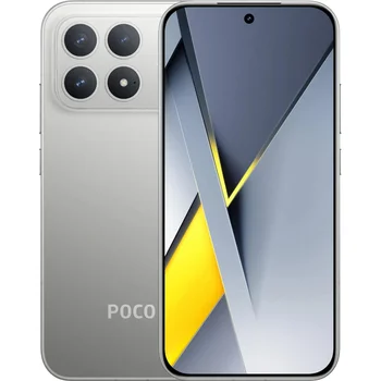 Смартфон Xiaomi POCO F8 Pro 12/512GB Titanium Silver (Global Version)