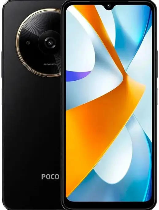 Смартфон Xiaomi Poco C61 4/128GB Black (Global Version)