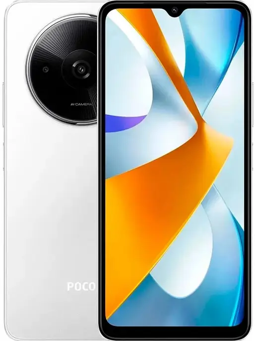 Смартфон Xiaomi Poco C61 3/64GB White (Global Version)