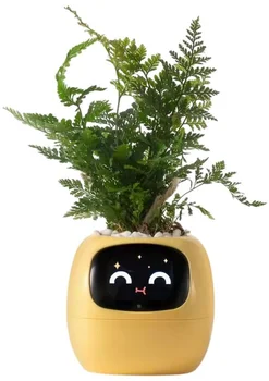 Умный горшок Ivy Smart Planter Tuya AI Yellow
