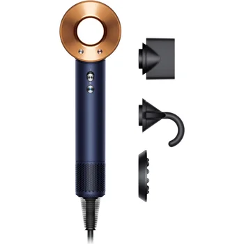 Фен Dyson HD07 Supersonic Straight+Wavy Prussian Blue/Rich Copper (113277-01)