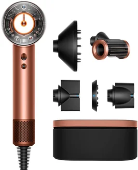 Фен Dyson HD16 Supersonic Nural Hair Dryer Straight+Wavy Amber Silk (143644-01)