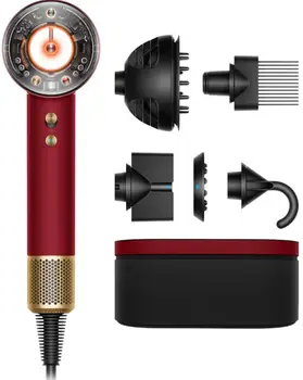 Фен Dyson HD16 Supersonic Nural Red Velvet/Gold (594823-01)