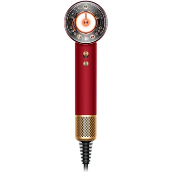 Фен Dyson Supersonic HD16 Nural Straight+Wavy Red Velvet/Gold (493117-01)