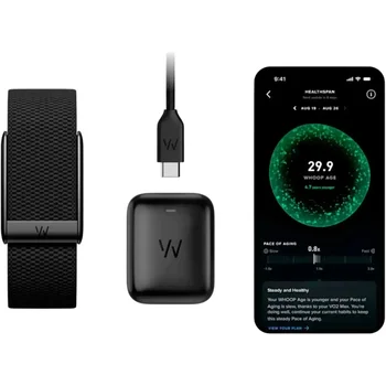 Фітнес-браслет WHOOP 5.0 Peak Obsidian SuperKnit - 12-Month Membership (973-004-000)