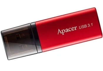 Флеш-накопитель Apacer 128 GB AH25B USB 3.1 Red (AP128GAH25BR-1)