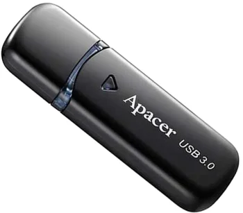 Флеш-накопичувач Apacer 32 GB AH355 USB 3.0 Black (AP32GAH355B-1)