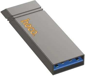 Флеш-накопичувач Hoco 128 GB UD13 Clever USB3.2 Gray