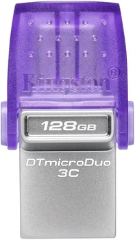 Флеш-накопичувач Kingston 128 GB DataTraveler microDuo 3C (DTDUO3CG3/128GB)