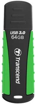 Флеш-накопичувач Transcend 64 GB JetFlash 810 Black/Green (TS64GJF810)