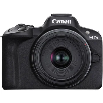 Фотоаппарат Canon EOS R50 kit RF-S 18-45mm IS STM Black (5811C033)