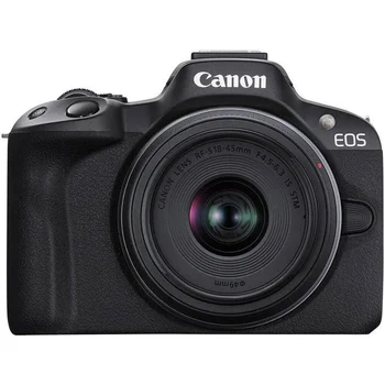 Фотоапарат Canon EOS R50 kit RF-S 18-45mm IS STM + RF-S 55-210mm IS STM Black (5811C034)