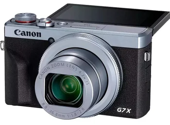 Фотоаппарат Canon PowerShot G7 X Mark III Silver (3638C013)