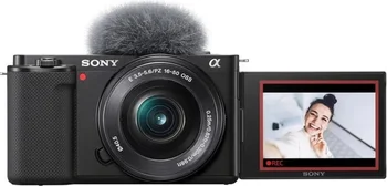 Фотоаппарат Sony ZV-E10 kit (16-50mm) Black (ILCZVE10LB.CEC)