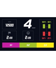Цифрова панель Moza Racing RM High-Definition Digital Dashboard
