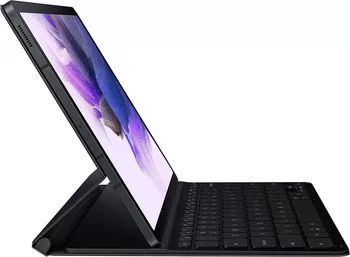 Чехол-клавиатура Samsung Galaxy Tab S7 FE/S7+/S8+ Book Cover Keyboard Slim Black (EF-DT730BBRG)