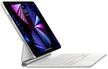 Чехол-клавиатура для планшета Apple Magic Keyboard for iPad Pro 11 3rd gen. and iPad Air 4th gen. White (MJQJ3)