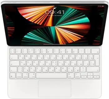 Чехол-клавиатура для планшета Apple Magic Keyboard for iPad Pro 12.9 5th gen. White (MJQL3)