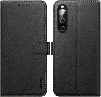 Чохол-книжка Ganbary Leather Case Sony Xperia 10 IV Black