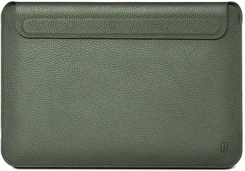 Чехол-папка WiWU Genuine Leather Sleeve MacBook Pro 16 Forest Green