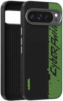 Чохол ABEEL Soft-shell with Magsafe Google Pixel 9 Pro XL Punk Green