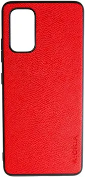 Чехол AIORIA Cross Pattern Case для Samsung Galaxy A32 4G Red